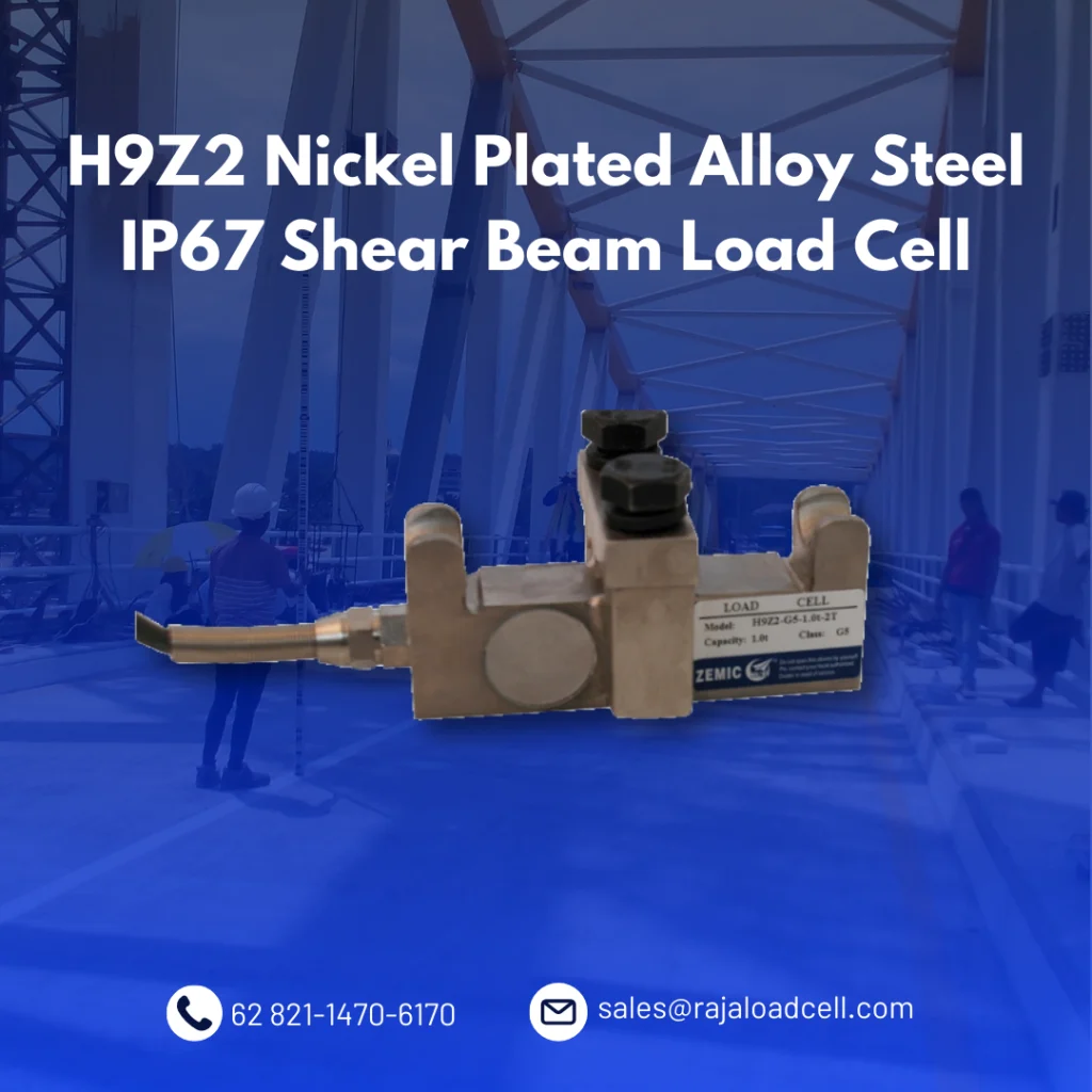 H9Z2 Nickel Plated Alloy Steel IP67 Shear Beam Load Cell