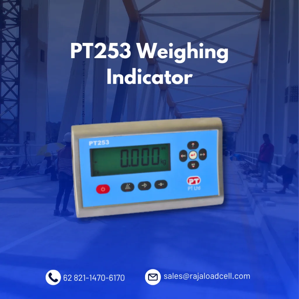 Weighing Indicator, Basic Stainless - PT253