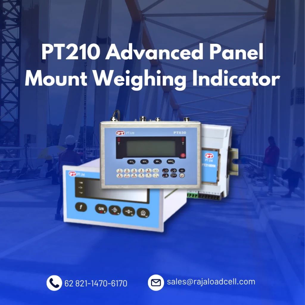Weighing Indicator, Advanced Panel Mount Series - PT210