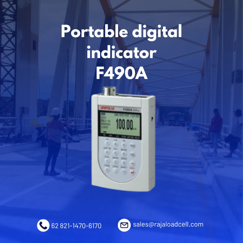 Portable digital indicator F490A