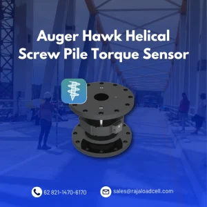 Auger Hawk Helical Screw Pile Torque Sensor