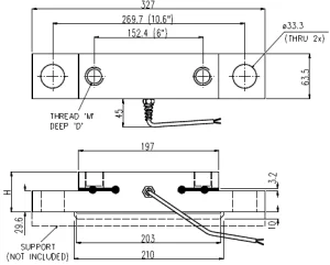 Onboard Vehicle Loadcell - PT9011OVL