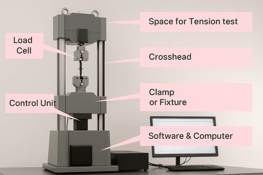 Universal Testing Machine Components