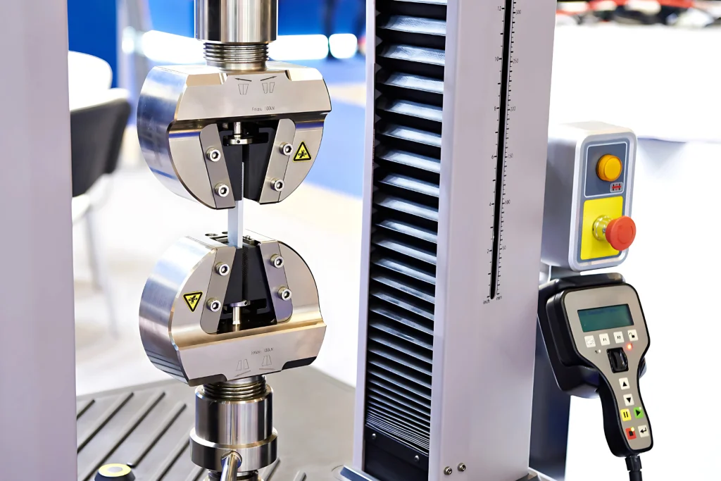 Pemakaian Universal Testing Machine
