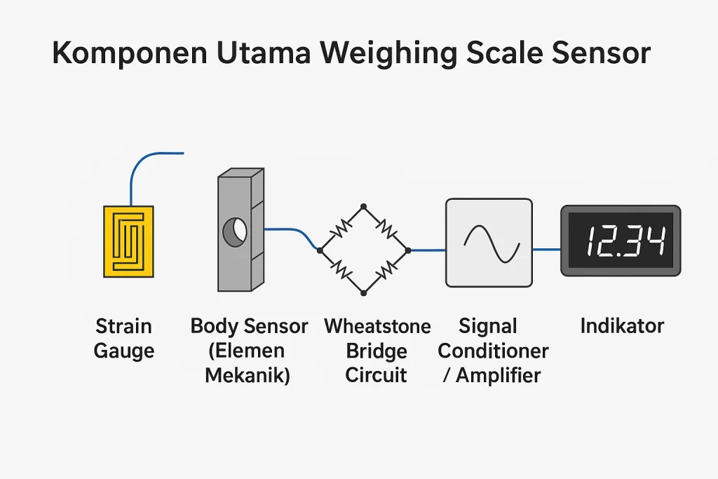weighing scale sensor