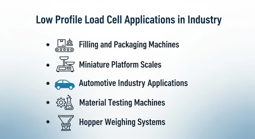 low profile load cell