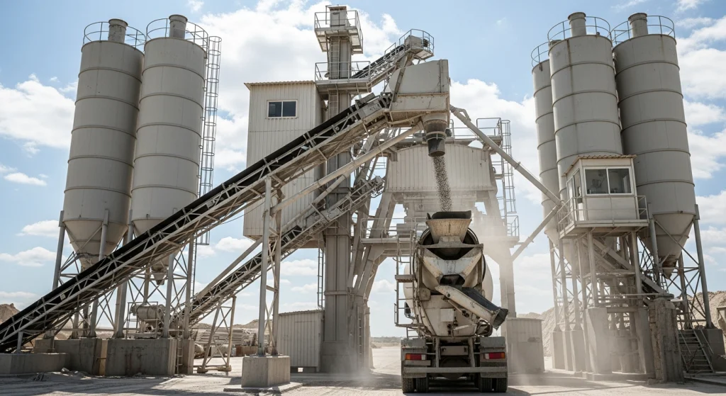 load cell batching plant