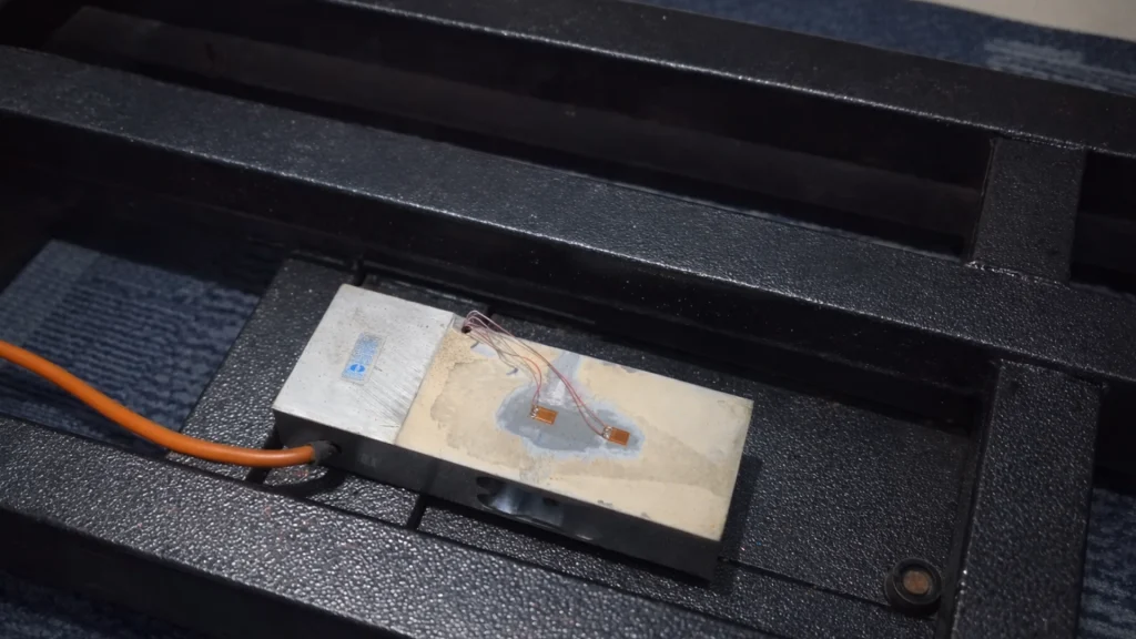 Single point load cell bench scale