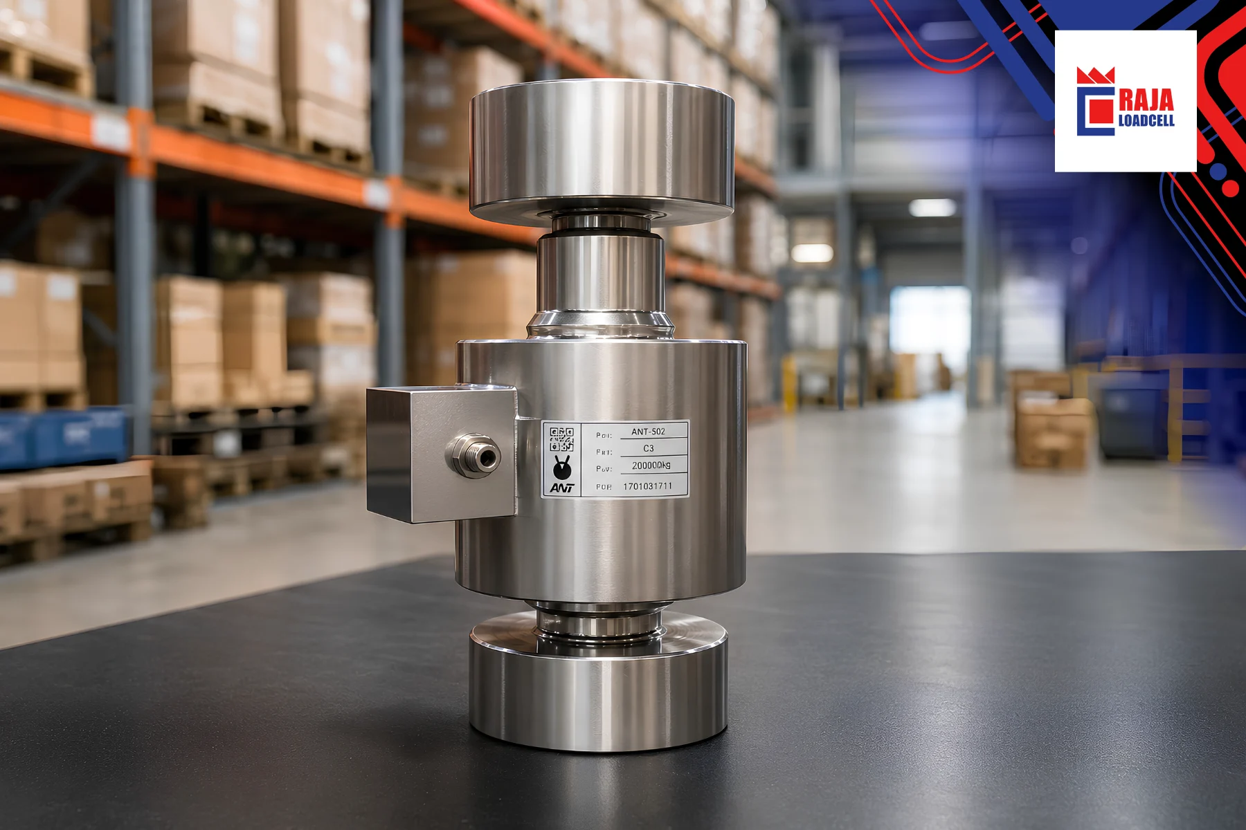 Distributor load cell compression