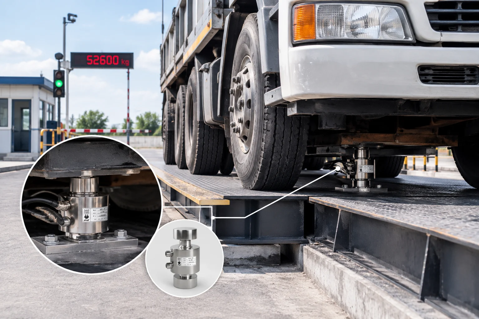 sensor tekan timbangan truck