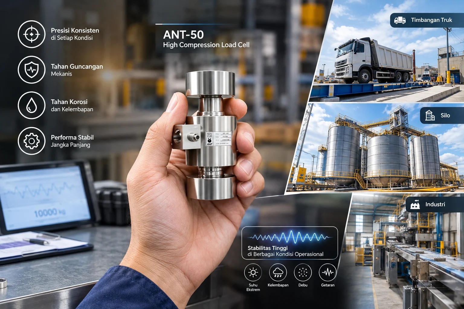 Jual compression load cell timbangan